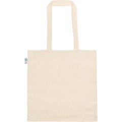 Einkaufstasche Naturfarbe 100% Bio-Baumwolle (140 gr/m²), natürlich, Q24290
