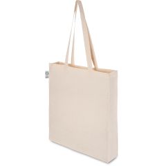 Einkaufstasche Naturfarbe 100% Bio-Baumwolle (140 gr/m²), natürlich, Q24292