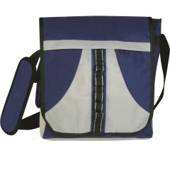 Borsa in poliestere con tracolla, Q24325