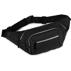 300D RPET multipockets waist-bag, Q24338