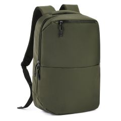 Ruksak za laptop 15" od poliestera 75D, maslinasto zelena, Q24366OL