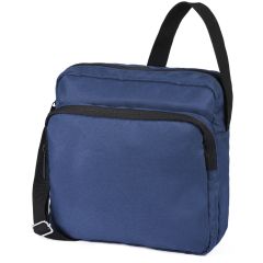 300D RPET shoulder bag, blue navy, Q24372NY