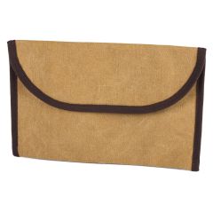 Vintage polycotton canvas document holder, Q24388