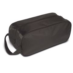 70D polyester shoes holder bag, black, Q24460