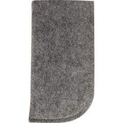 Felt glasses holder, grey, Q24466GR