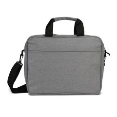 600D Polyester Konferenztasche, grau, Q24518