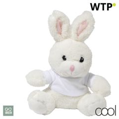 Rebunny, RPET plush rabbit, white, AP800631