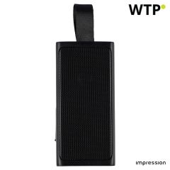 Recycled ABS portable speaker Malina, črna, 1351338-001999999