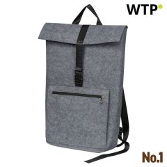 Recycled Felt Backpack Birmingham, grey, EG372107