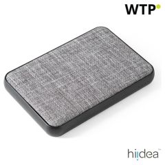 BATTERIA DI RICAMBIO, Power bank 5.000 mAh in PET riciclato (100% rPET), grigio, 97094-113
