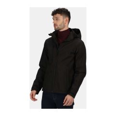 Venturer 3 Layer Hooded Printable Softshell Jacket, EGRETRA701