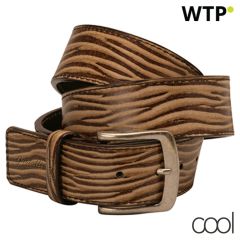 Ropas, leather belt, brown, AP62519