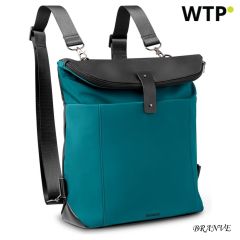 ROVER BACKPACK II, Backpack in fabric and PU, blue, 92188-174