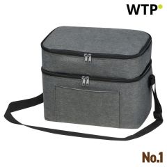 RPET Cooler Bag Perth, dark grey, EG297877