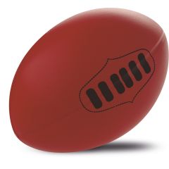 Pallone da rugby antistress in PU, S26118