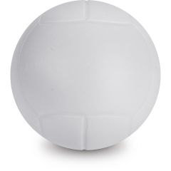 PU antistress volley ball, white, S26136