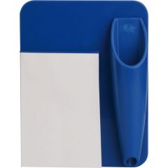 Notebook in plastica con portapenne, S26163