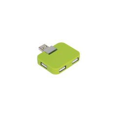 Plastic hub with 4 USB ports, S26224