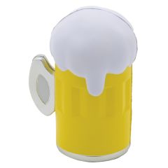 PU antistres kozarec za pivo, rumena, S26256