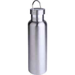 600 ml termo steklenica z vakuumsko izolacijo iz bakra in jekla, siva, S26264