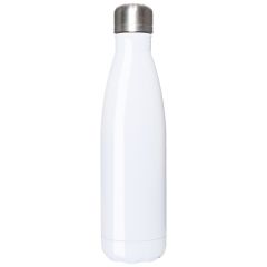 500 Ml termo steklenica z dvojno izolacijsko steno iz nerjavečega jekla, bela, S26272