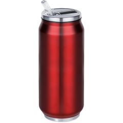 Borraccia a forma di lattina 400 ml a parete doppia, S26282