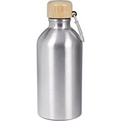 500 ml boca za vodu od nehrđajućeg čelika i bambusa, S26284