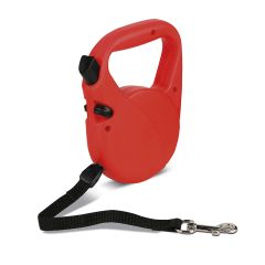 Plastic retractable cord leash, S26307