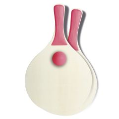 Beach rackets in wooden and plastic, S26750