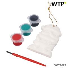 Babbo Natale per pittura, colori e pennello, misto, VA578-00