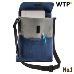 Shoulder bag Leno, blue navy, EG887744