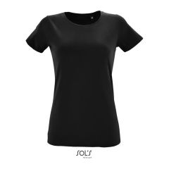 SOLS REGENT FIT DONNA MAGLIETTA A GIROCOLLO SAGOMATA, EGSO02758