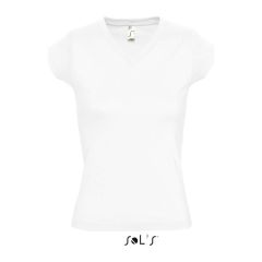 SOLS MOON - T-SHIRT DONNA SCOLLO A V, EGSO11388