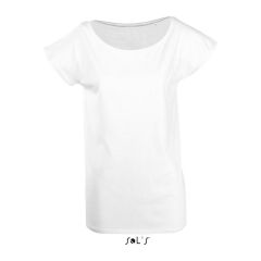 SOLS MARYLIN - T-shirt donna a maniche corte con lungo kimono, EGSO11398