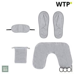 Soppe, RPET travel set, grey, AP733478-77