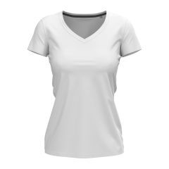 T-shirt da donna con scollo a V Stretch-T, EGST9710