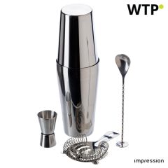 Kovinski koktajl set Tatiana, črna, 771714-001999999