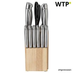 Kuhinjski set iz nerjavečega jekla Lucille, rjava, 5865-011999999