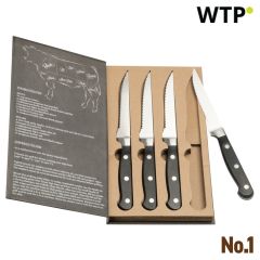 Set di coltelli per bistecca London, nero, EG356103