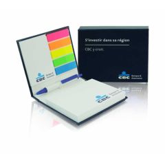 Set of self-adhesive notes in hard cover WTP105