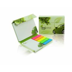 Set of self-adhesive notes in hard cover WTP118