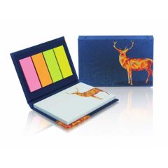 Set of self-adhesive notes in hard cover WTP133
