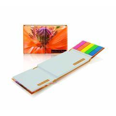 Set of self-adhesive notes in hard cover WTP140
