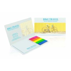 Set of self-adhesive notes in a soft cover WTP060
