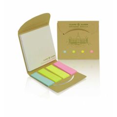 Set of self-adhesive notes in a soft cover WTP067