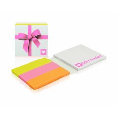 Set of self-adhesive notes in a soft cover WTP068