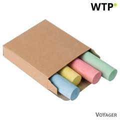 Street chalk, 4 colours, mixed, V7343-00