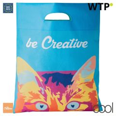 SuboShop Zero, custom non-woven shopping bag, white, AP718213