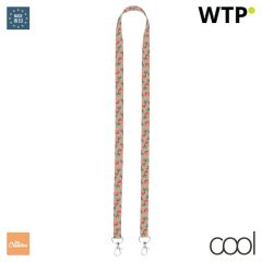 Subyard 15 Double, custom sublimation lanyard, white, AP718359
