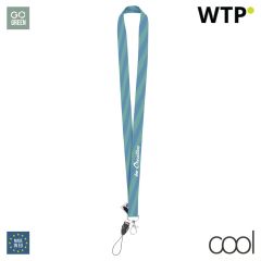 Subyard B RPET, custom sublimation lanyard, white, AP718959